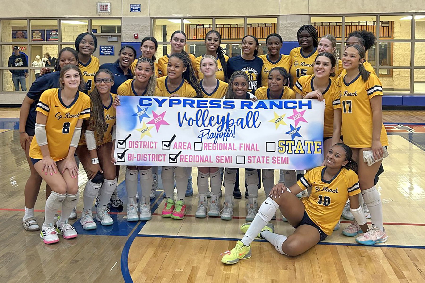 Cypress Ranch Volleyball Team Punches Ticket to Region II-6A Final