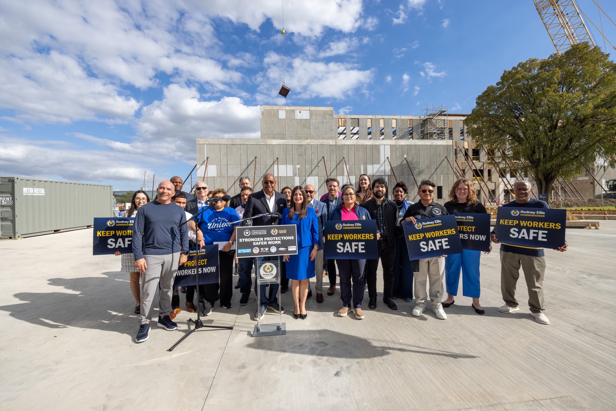 Harris County Approves First Comprehensive Worksite Safety Policy to Improve Worker Protections