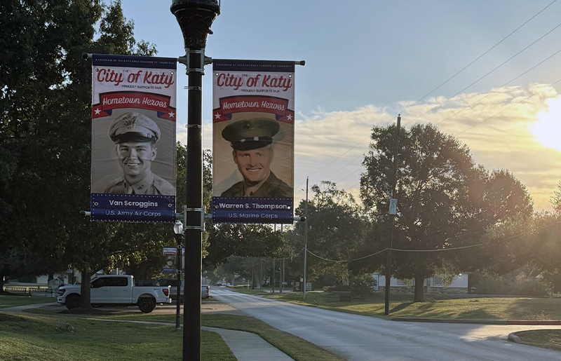 Hometown Heroes Honored: Katy Unveils First Tribute Banners Along George Bush Drive