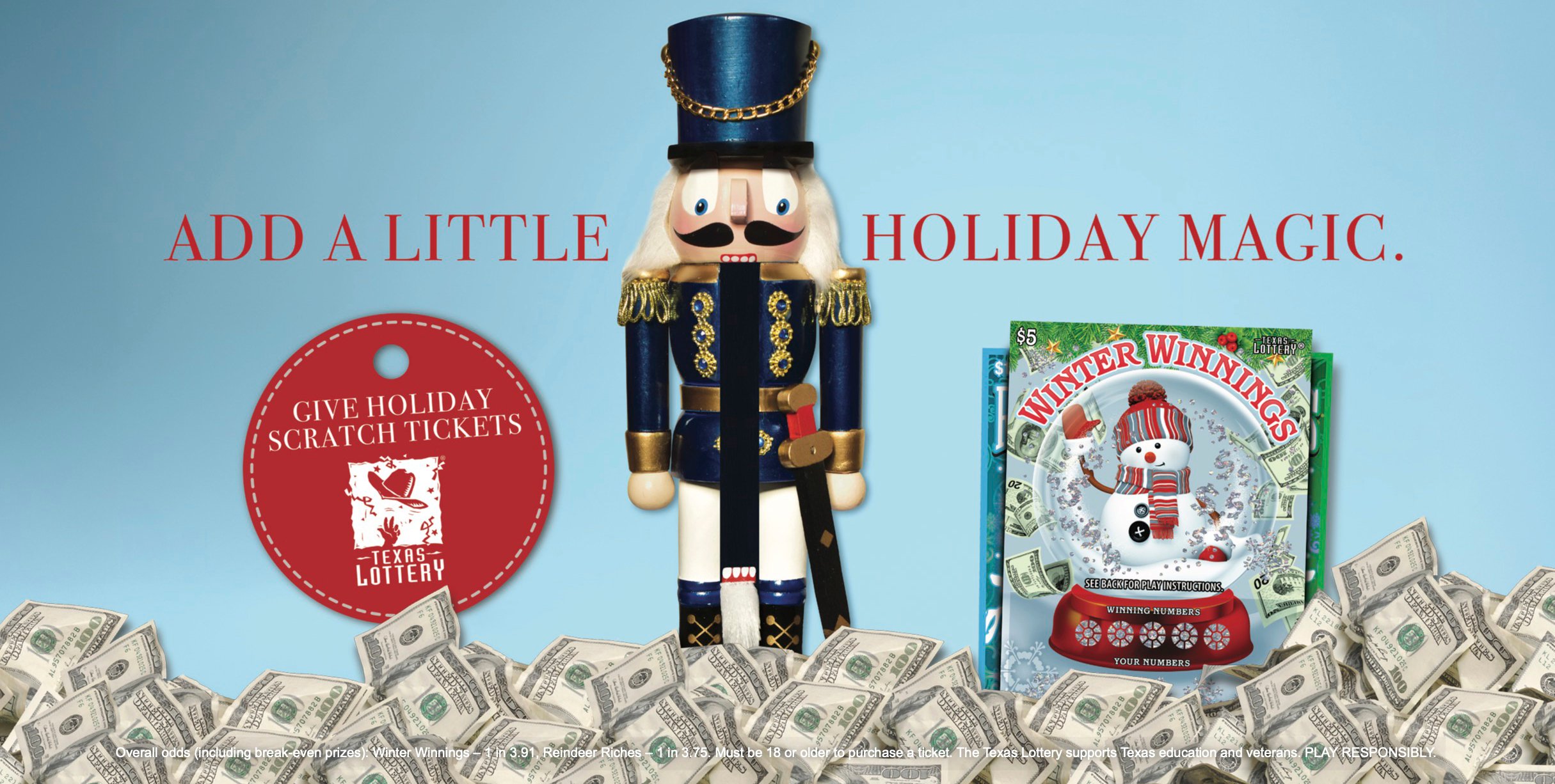 Holiday Scratch-Off Fun Arrives in Houston: Texas Lottery Unveils Festive New Games with $78.1 Million in Prizes