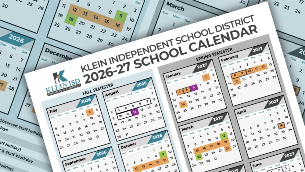 Klein ISD Approves 2026–27 School Calendar Following Strong Community Input