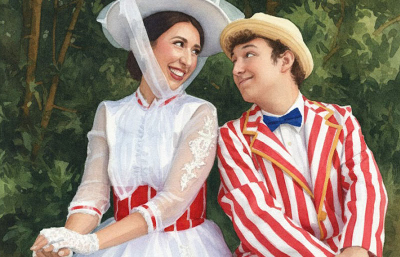 Mary Poppins Takes the Stage at Playhouse 1960, Just in Time for Thanksgiving Fun