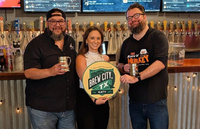 Katy Joins 'Brew City, Texas' Program to Celebrate No Label Brewing Co. and Put Local Craft Beer on the Map