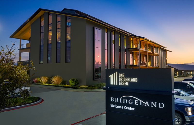 One Bridgeland Green Opens in Cypress as Greater Houston’s First Mass Timber Office Building