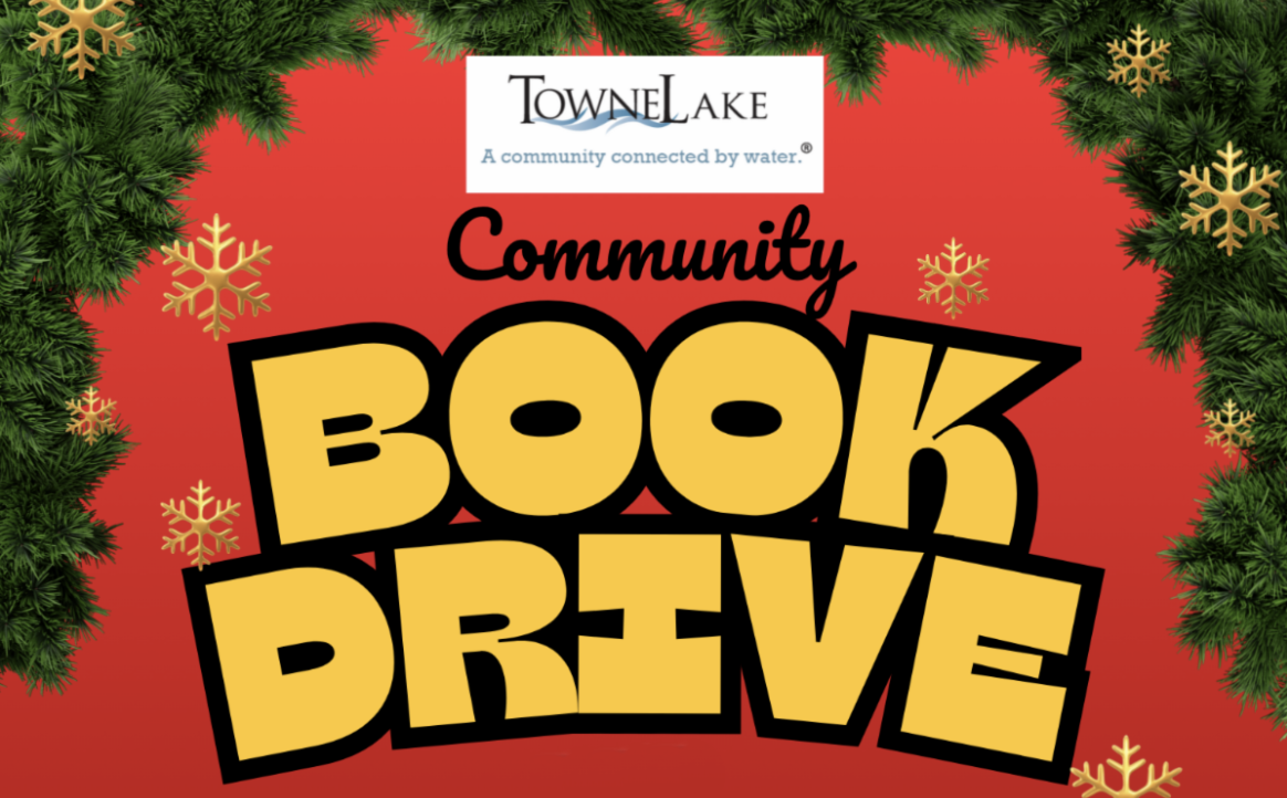 Towne Lake Community Book Drive Brings the Gift of Reading to Local Children This Holiday Season
