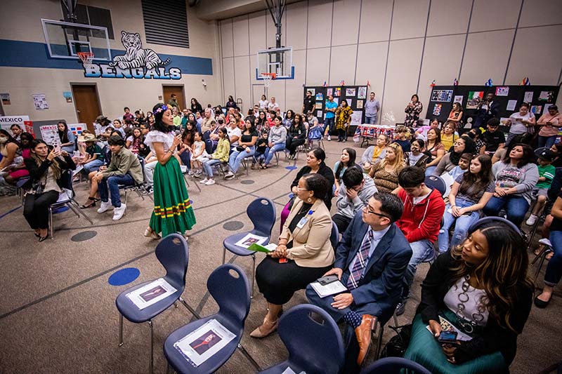 Spring ISD's Annual Hispanic Heritage Month Contest Celebration Showcases Student Art Pieces, Writing