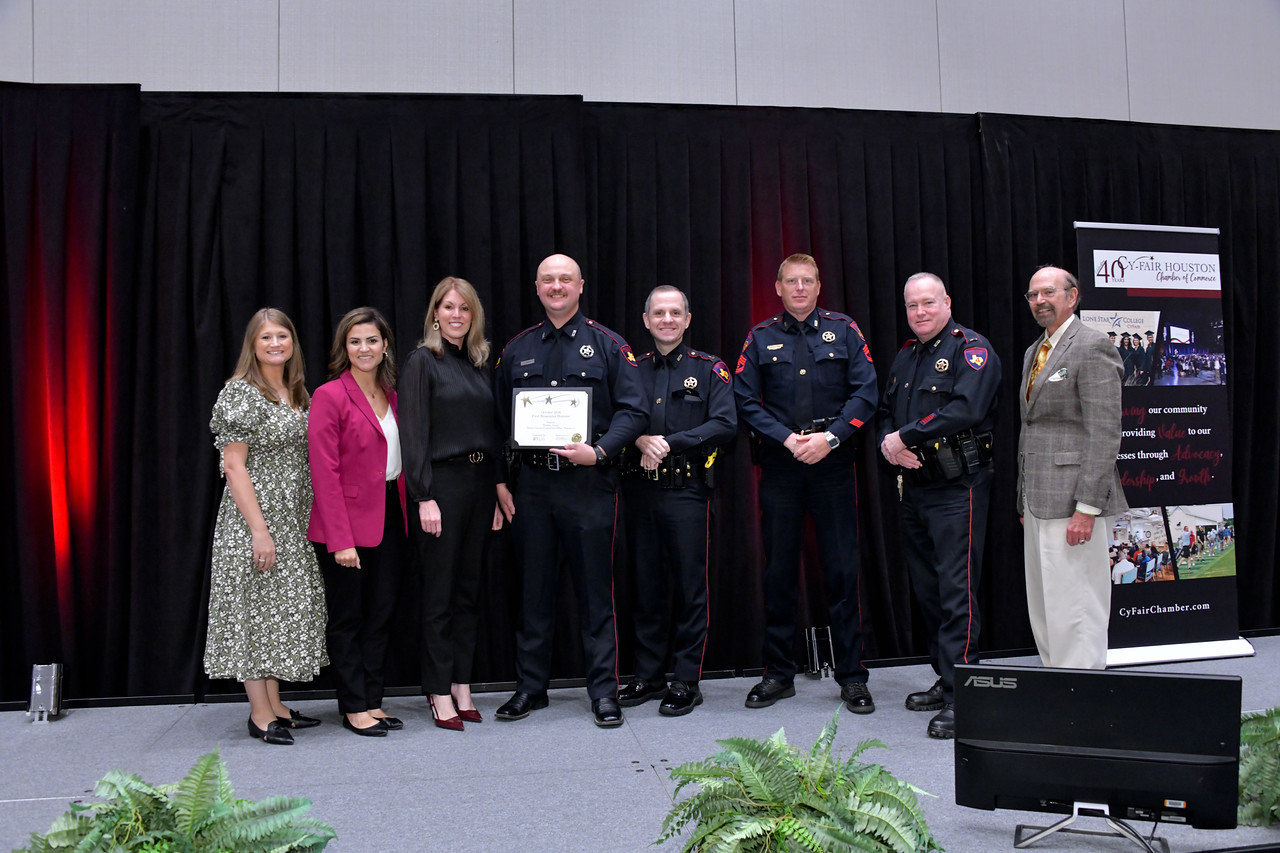 Harris County Precinct 4 Deputy Thomas James Honored for Saving Teen's Life During September Emergency in Cy-Fair