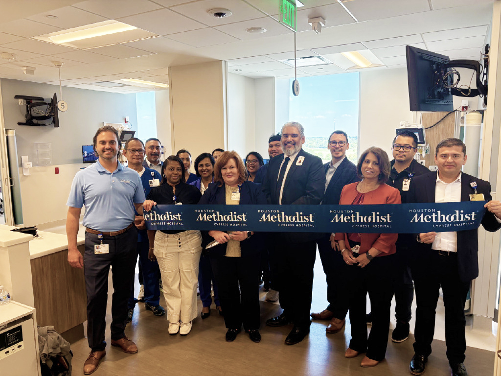 Houston Methodist Cypress Hospital Opens New Dialysis Center, Expands ICU as Part of $100 Million Expansion