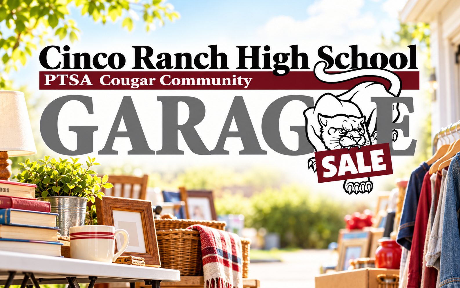 Cinco Ranch High School PTSA Garage Sale Returns October 24: What Falcon Ranch Residents Need to Know