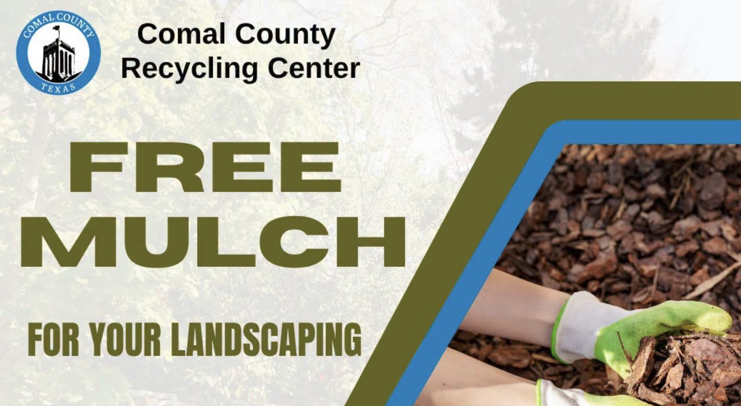 Free Mulch Available to Comal County Residents as New Braunfels Recycling Center Offers Affordable Brush Disposal