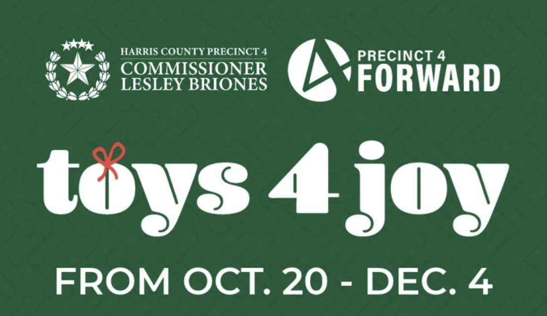 Harris County Precinct 4 Toys 4 Joy Drive Returns: How Williamsburg Settlement Residents Can Help Bring Christmas Gifts to 500 Local Children