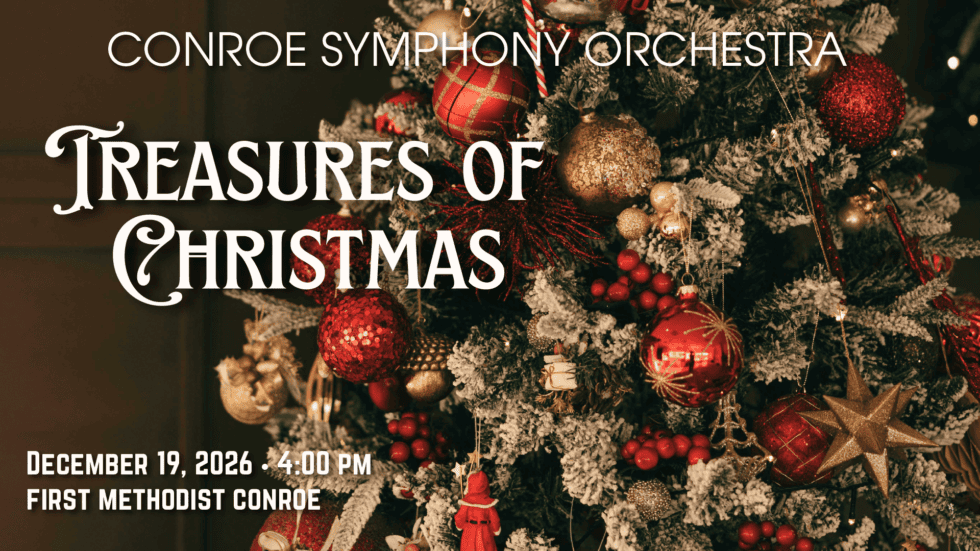 Conroe Symphony Orchestra Brings Christmas Music, Kenneth Gayle and Family Sing-Along to Conroe December 19