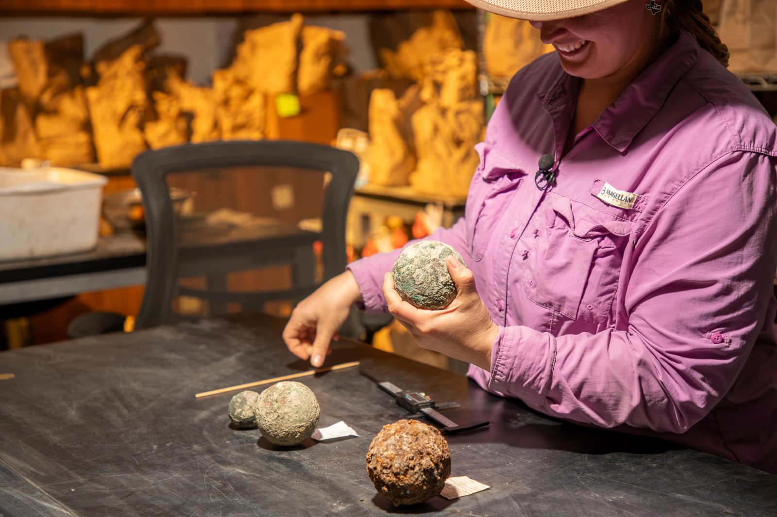 Four Cannonballs From 1836 Battle of the Alamo Discovered During Historic San Antonio Archaeological Excavation
