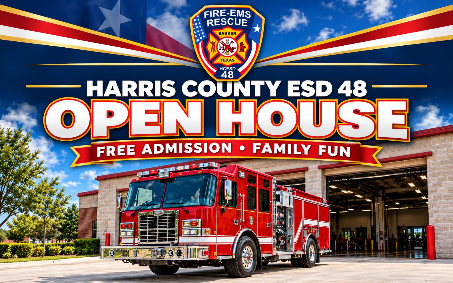 Cimarron Families Invited to Free Harris County ESD 48 Open House in Katy