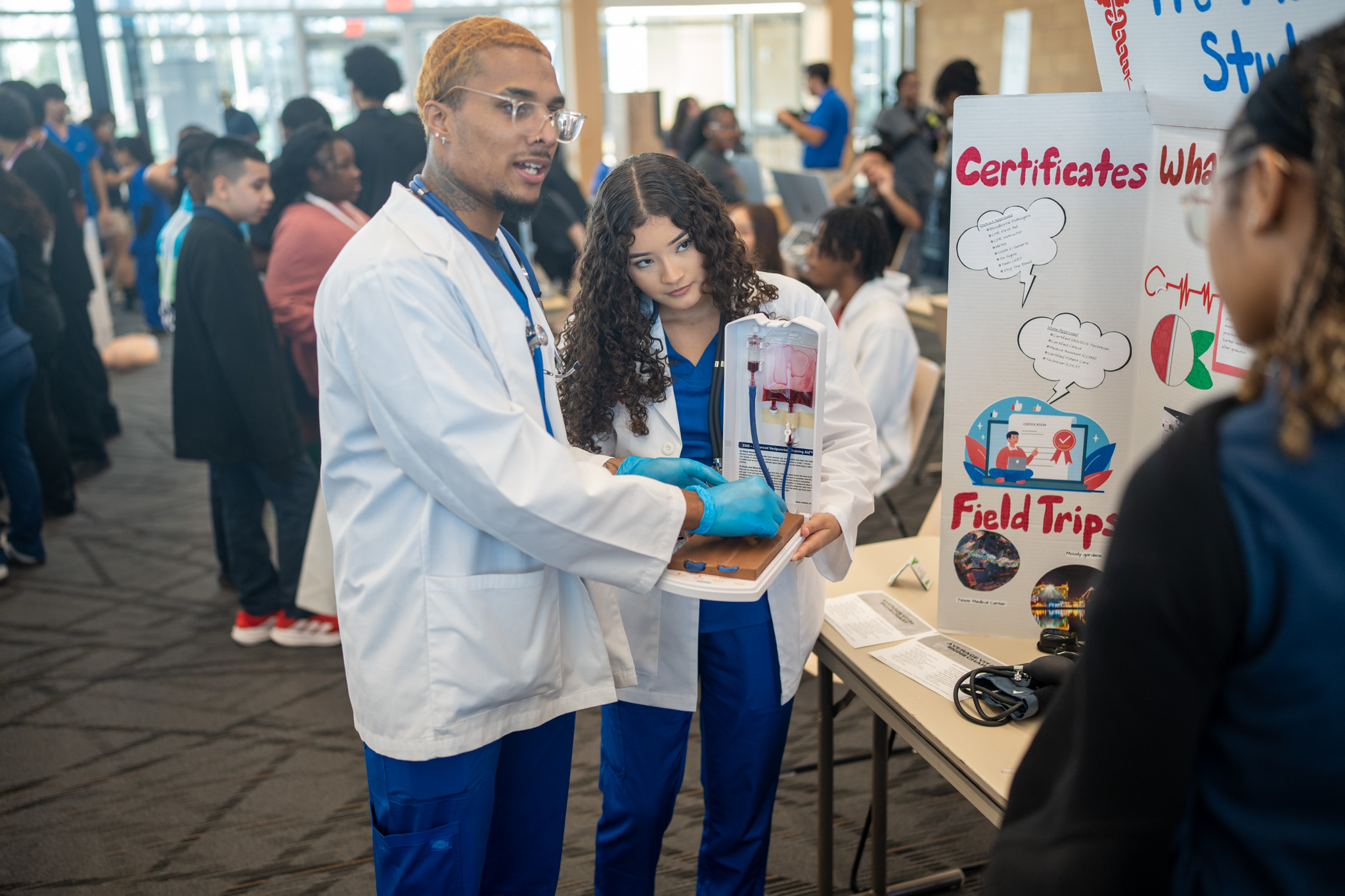 Spring ISD Eighth Graders Discover Career Possibilities at Career Destination 2025