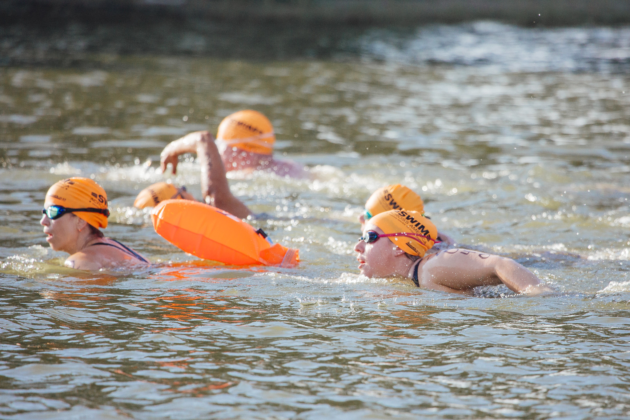 Houston Swimmers Unite at Lake Conroe for Annual Swim Across America Fundraiser to Support MD Anderson Research