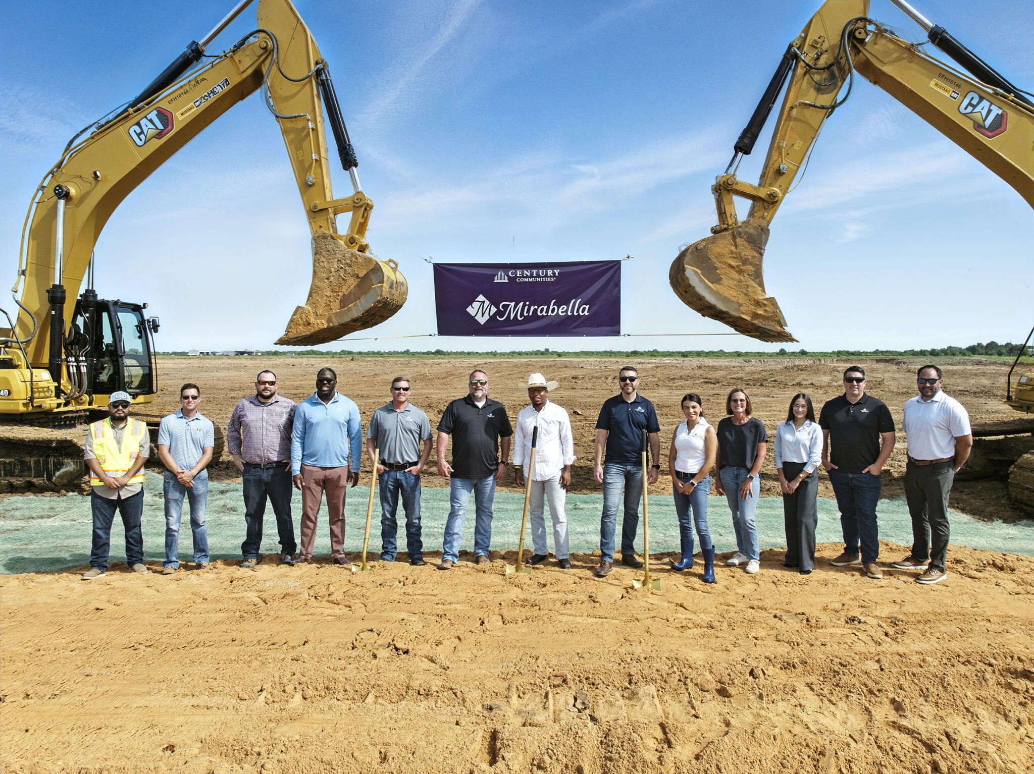 Century Communities Breaks Ground on 318-Acre Mirabella Development Near Katy