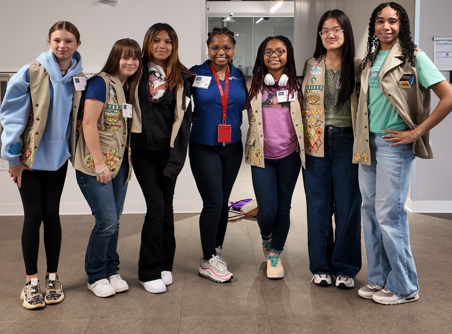 Girl Scouts Experience ‘College for a Day’ at Lone Star College, Earning STEM Badges and Exploring Tech Careers