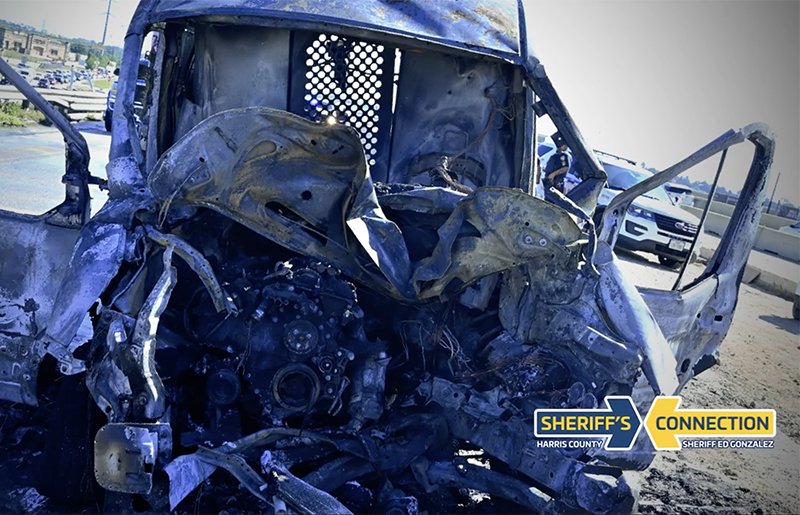 Heroes on the Grand Parkway: HCSO Honors Good Samaritans Who Saved Driver from Fiery Crash