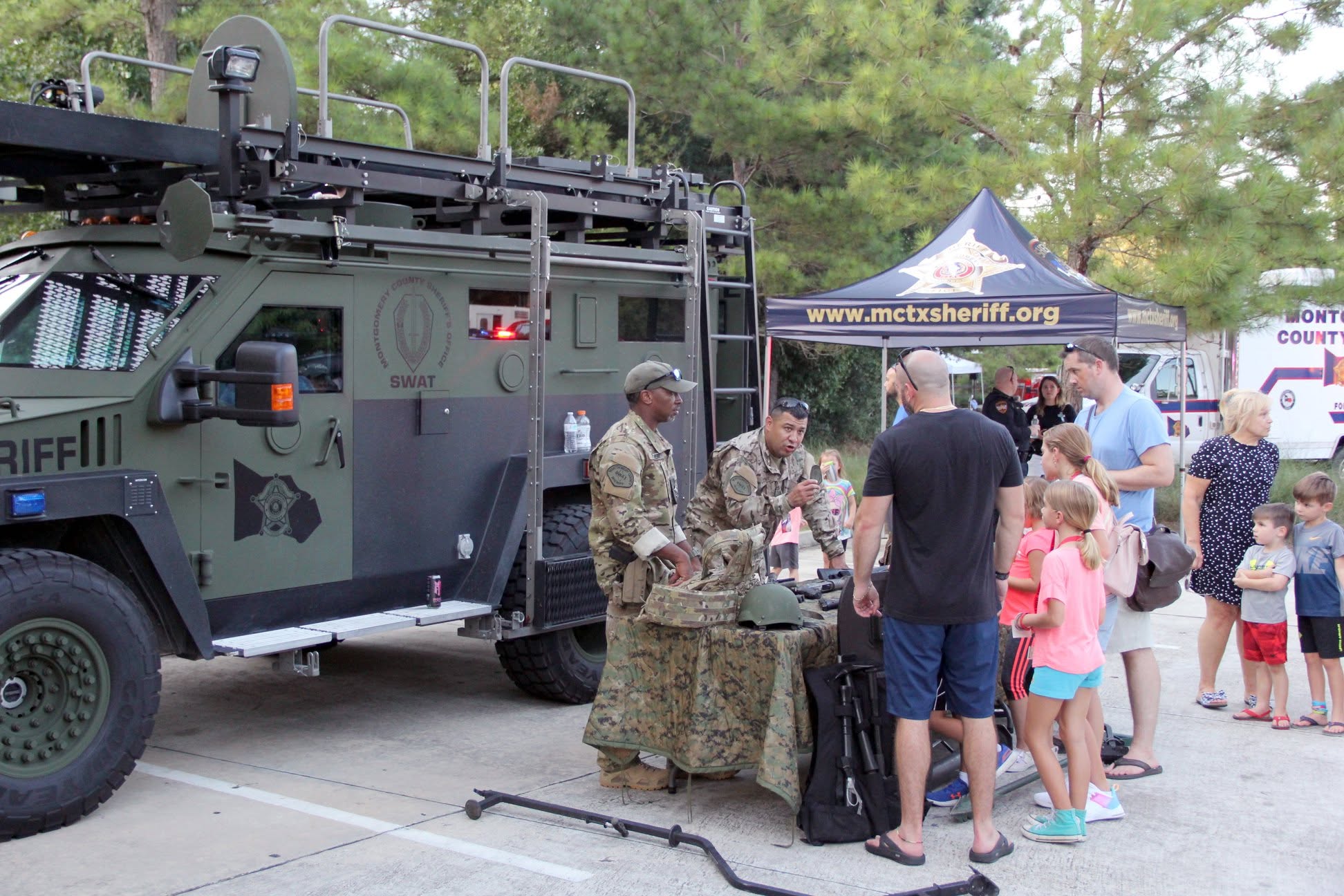 Montgomery County National Night Out 2026: MCSO Plans Public Events Across The Woodlands, Conroe, Woodtrace and East County