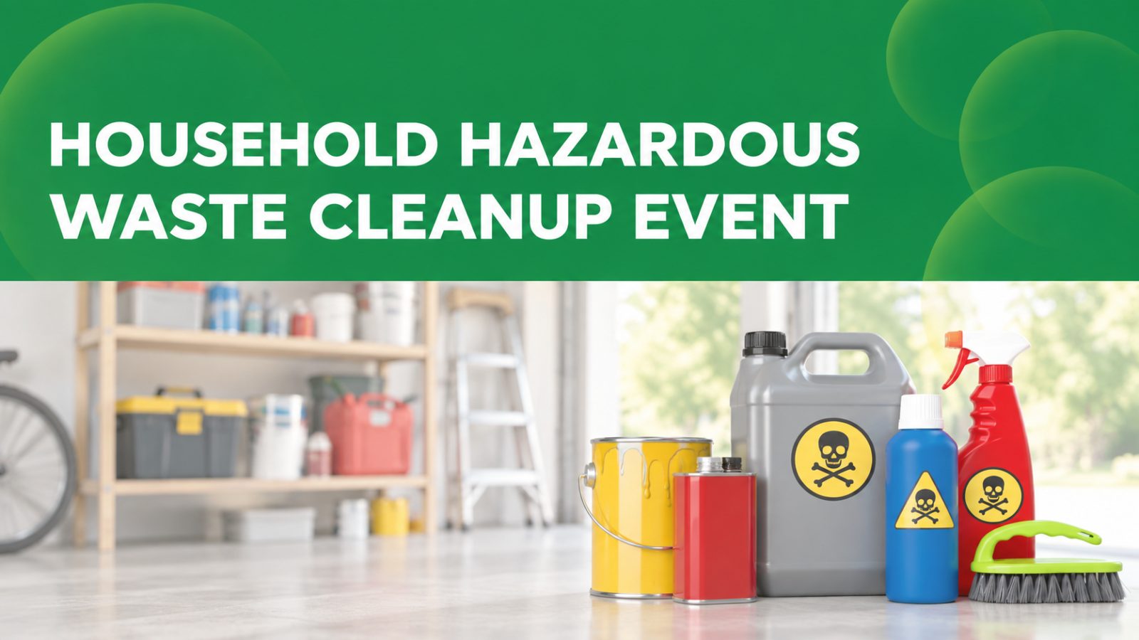 Williamson County Household Hazardous Waste Cleanup Set for Oct. 17 in Georgetown