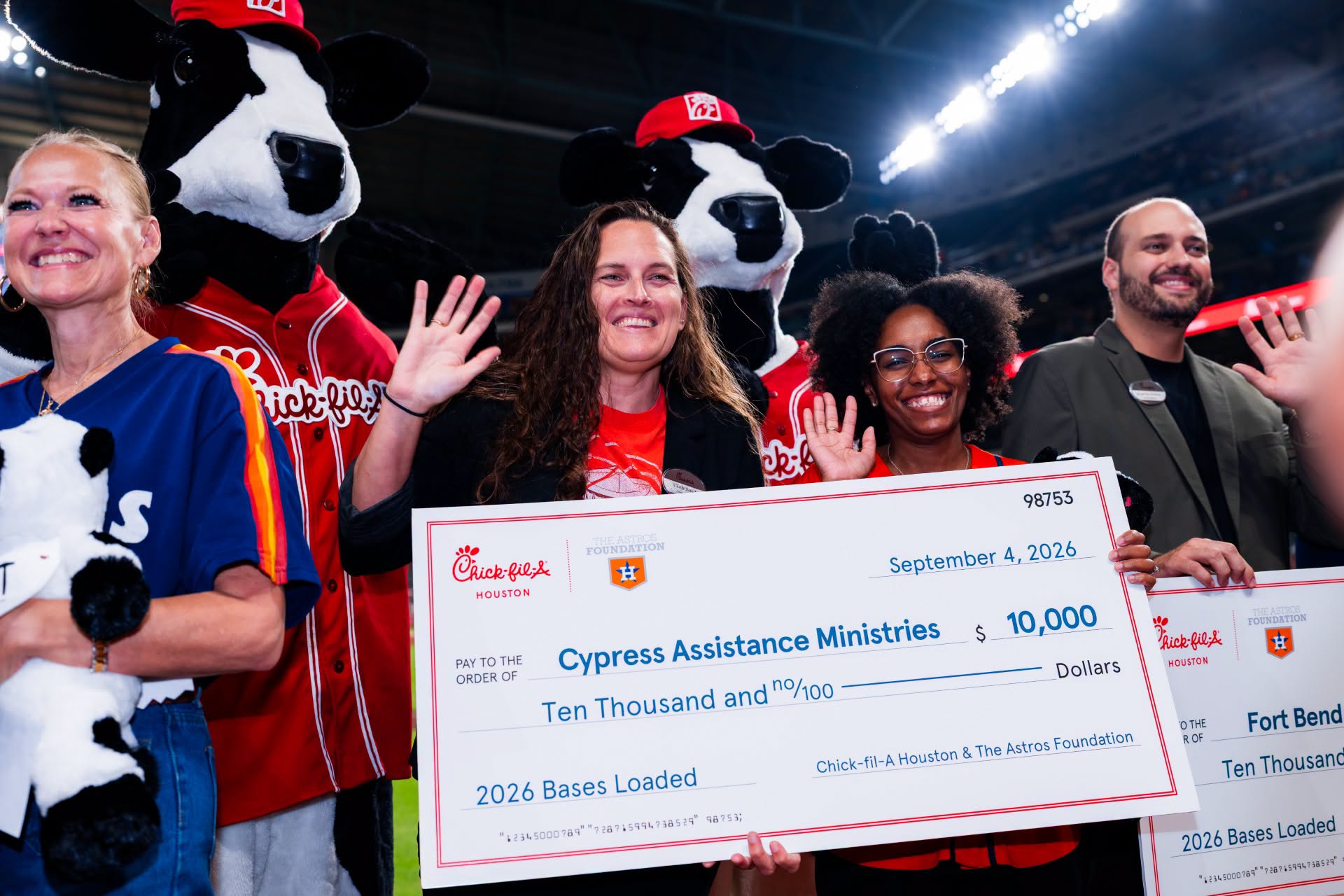 Cypress Assistance Ministries Gets a Boost in Fight Against Food Insecurity Through Chick-fil-A, Astros Foundation Partnership