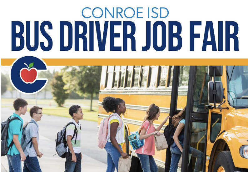 Conroe ISD Bus Driver Job Fair Offers Cielo Residents a New Career Path Starting at $20 an Hour
