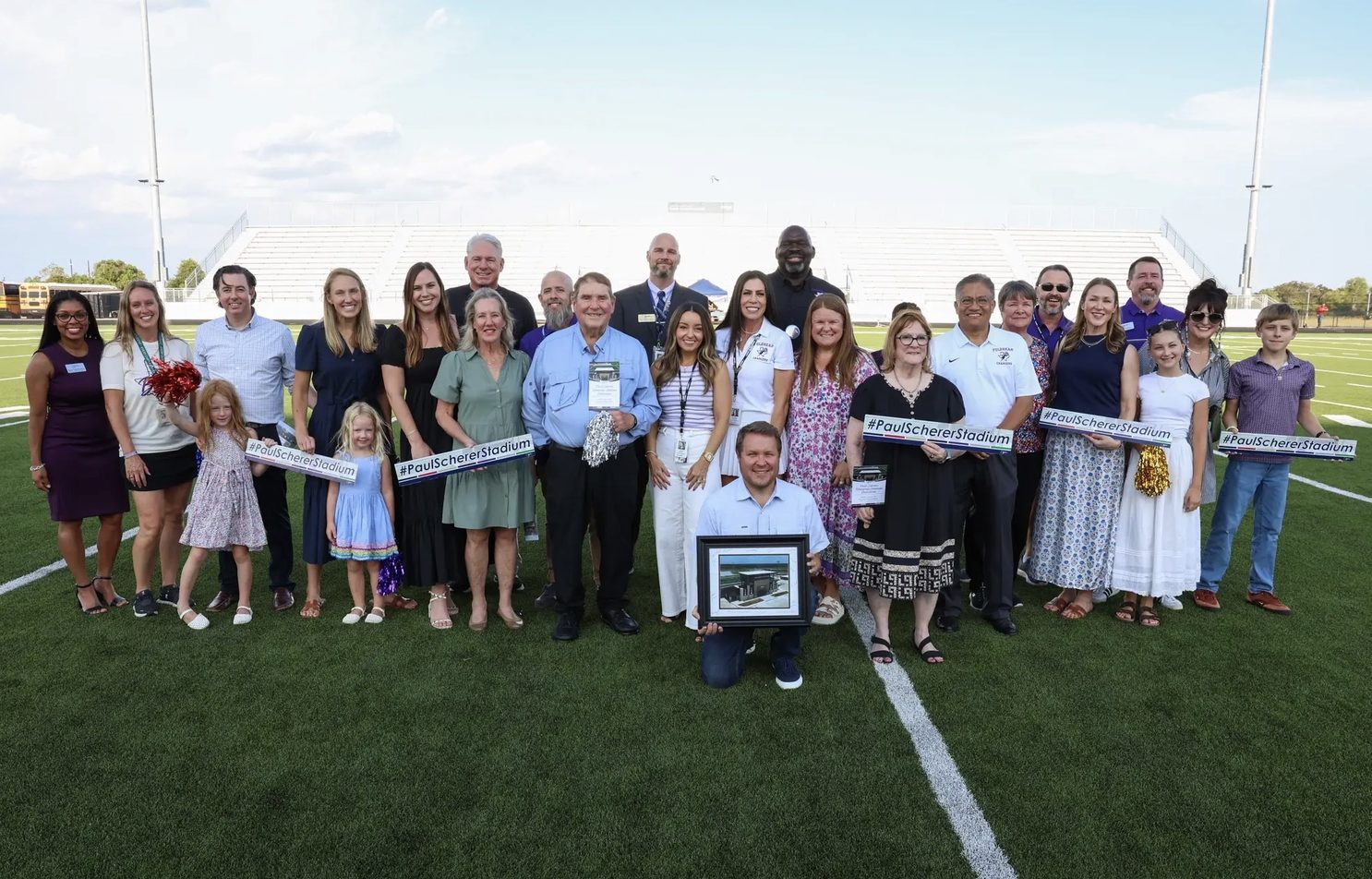 New Paul Scherer Memorial Stadium Opens as Lamar CISD Celebrates Growth and Community Legacy