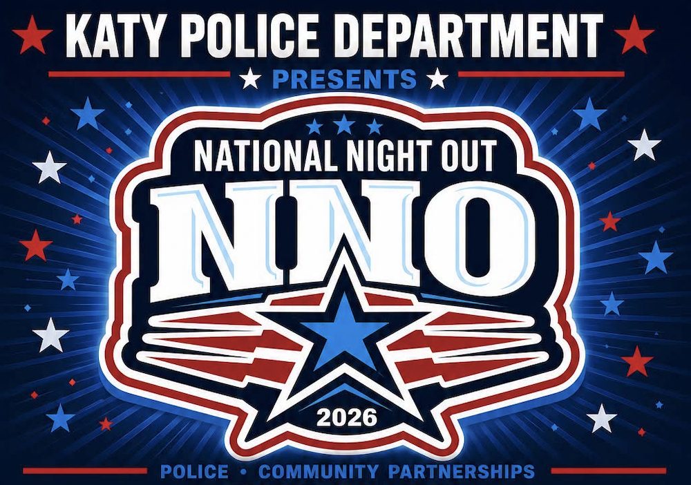 Katy Police Department Invites Community to National Night Out at Katy City Park