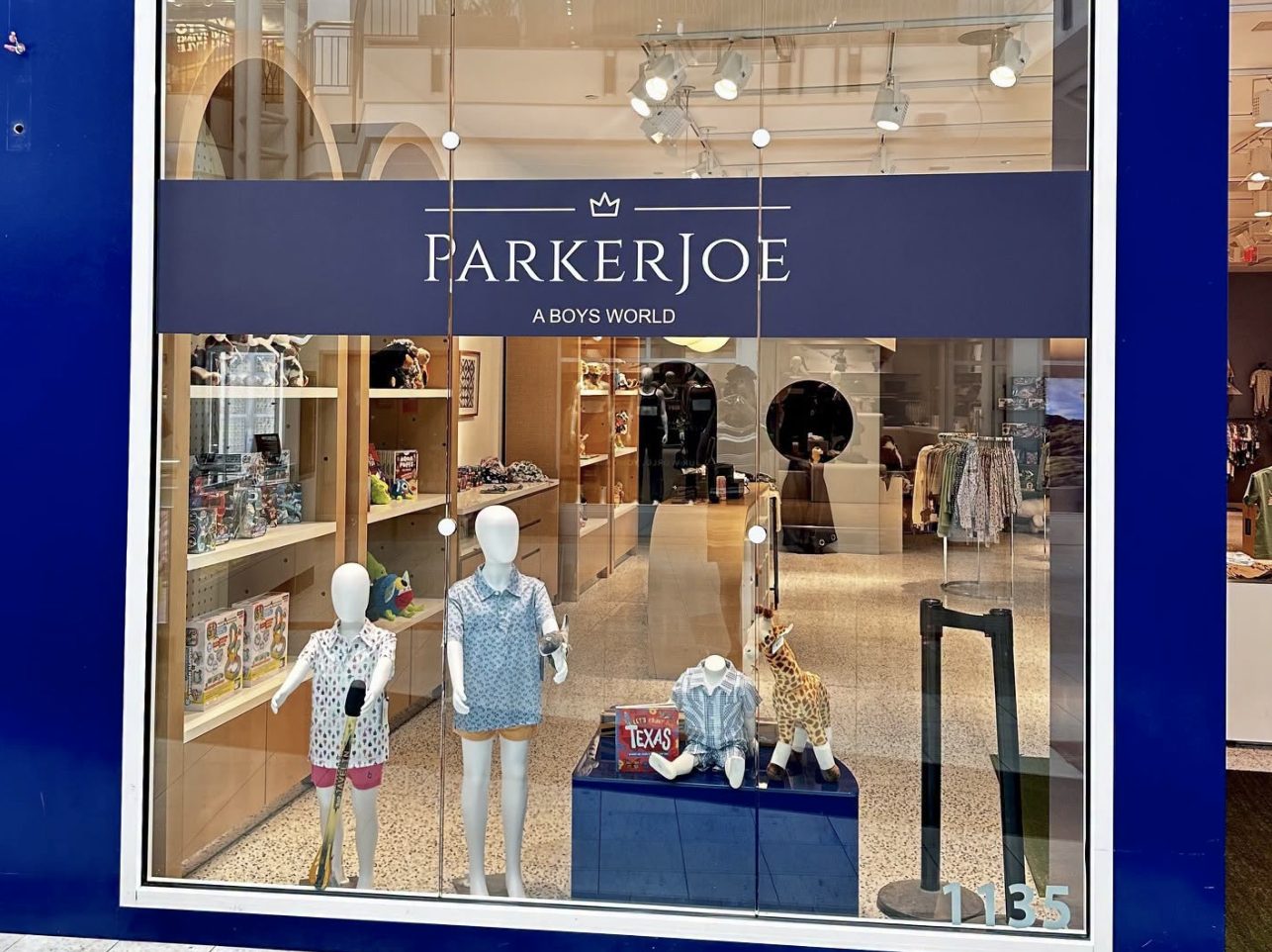 ParkerJoe Makes The Woodlands Mall Home Permanent, Bringing Boys-Only Boutique to Local Families