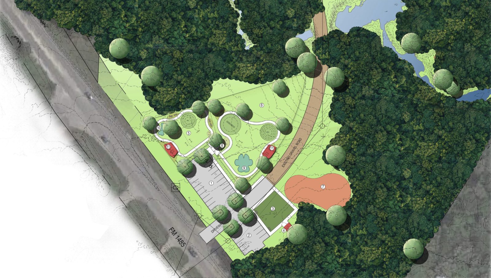Construction Set to Begin on EMCID’s 200-Acre New Caney Park, Starting With Dog Park