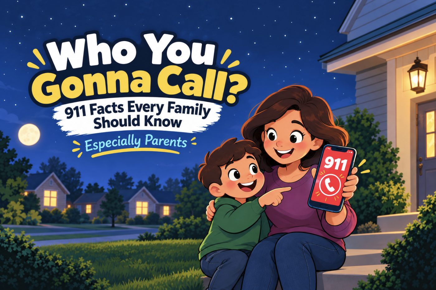Who You Gonna Call? 911 Facts Every Bear Creek Family Should Know — Especially Parents