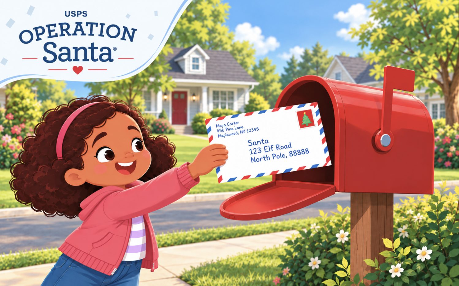 USPS Operation Santa Opens for 2026: How Fulshear Families Can Write to Santa — or Help Answer a Letter