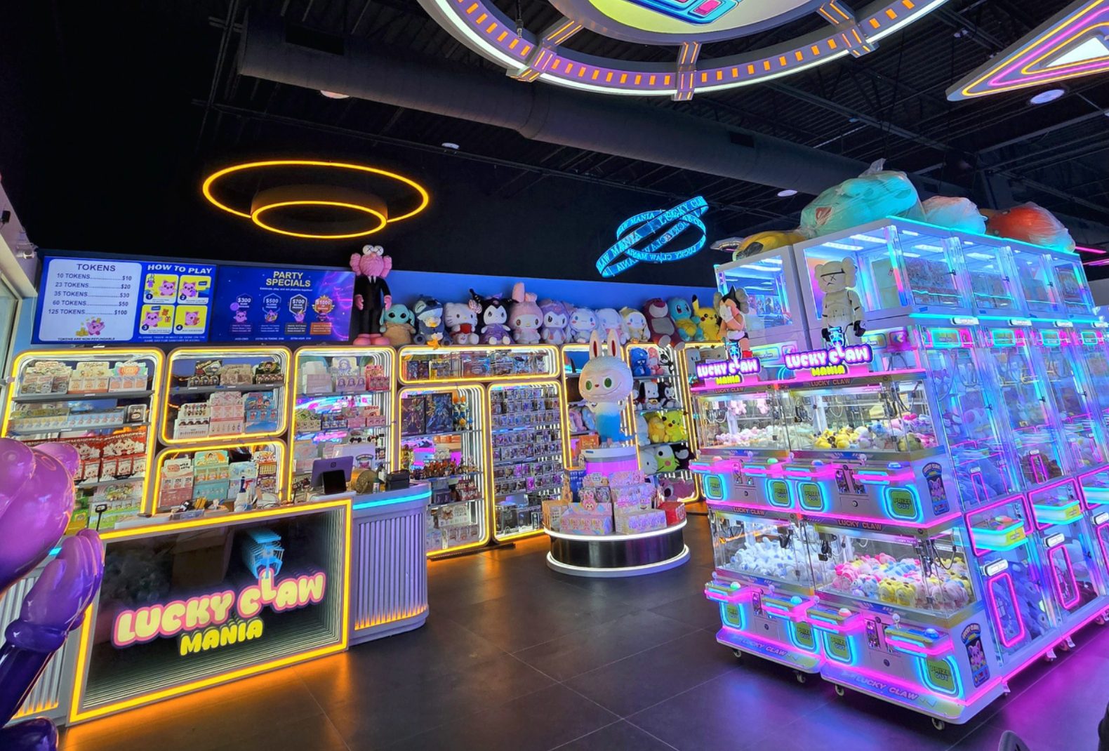 Lucky Claw Mania Bringing Claw Machine Arcade to Austin’s Chinatown Center