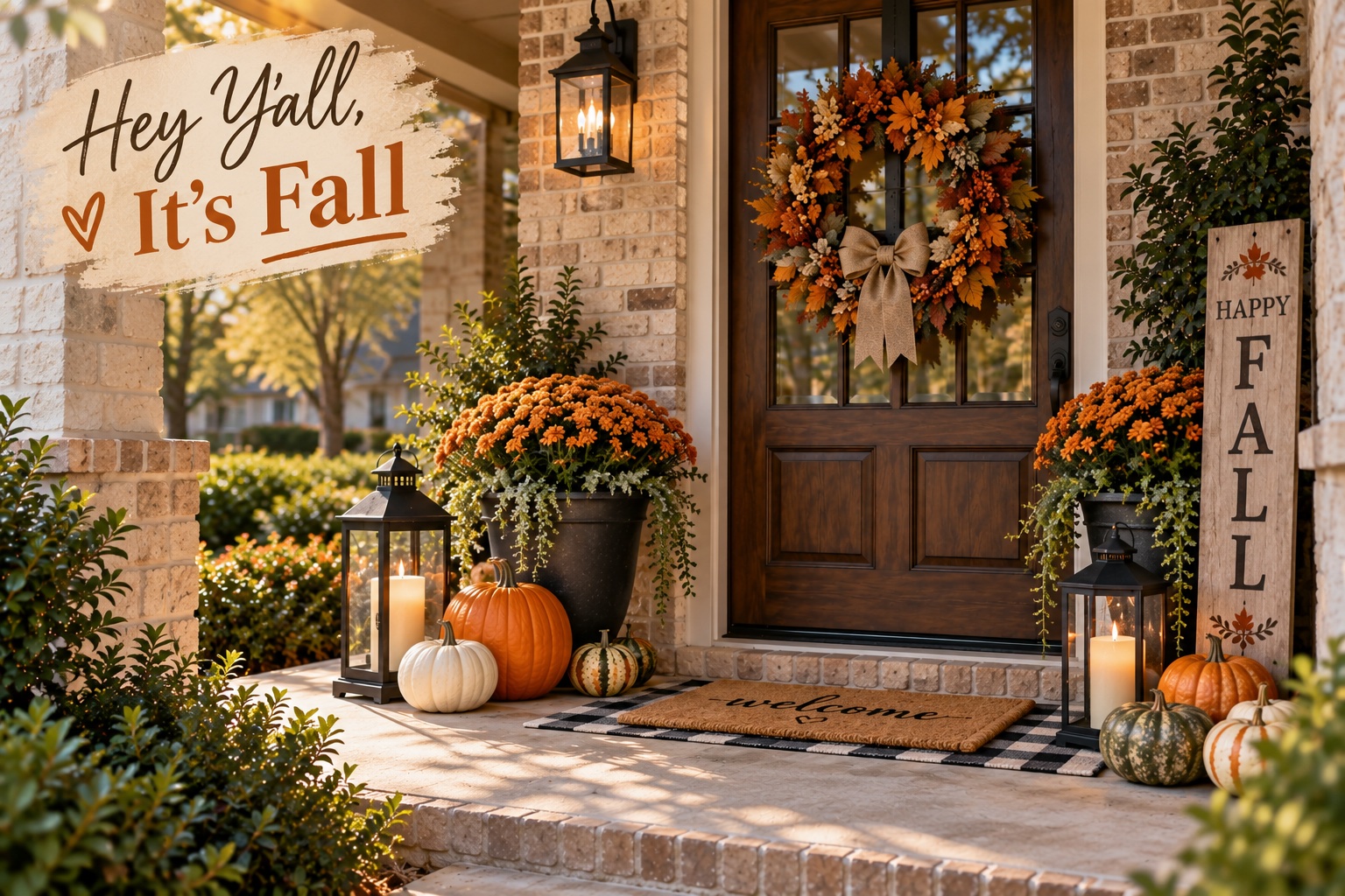 Hey Y’all, It’s Fall: 10 Easy Ways to Make the Most of the Season at Home in Falcon Point East