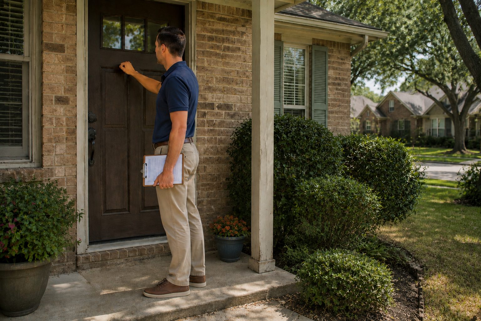 When a Stranger Knocks in Cross Creek Ranch: How to Handle Solicitors Safely and Confidently