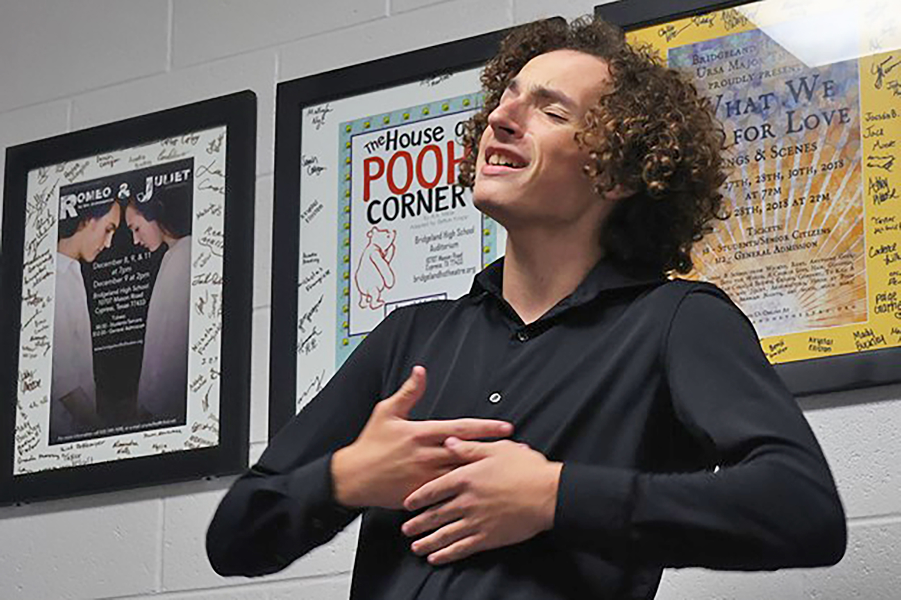 Bridgeland High School Named Texas Thespians Troupe of the Month