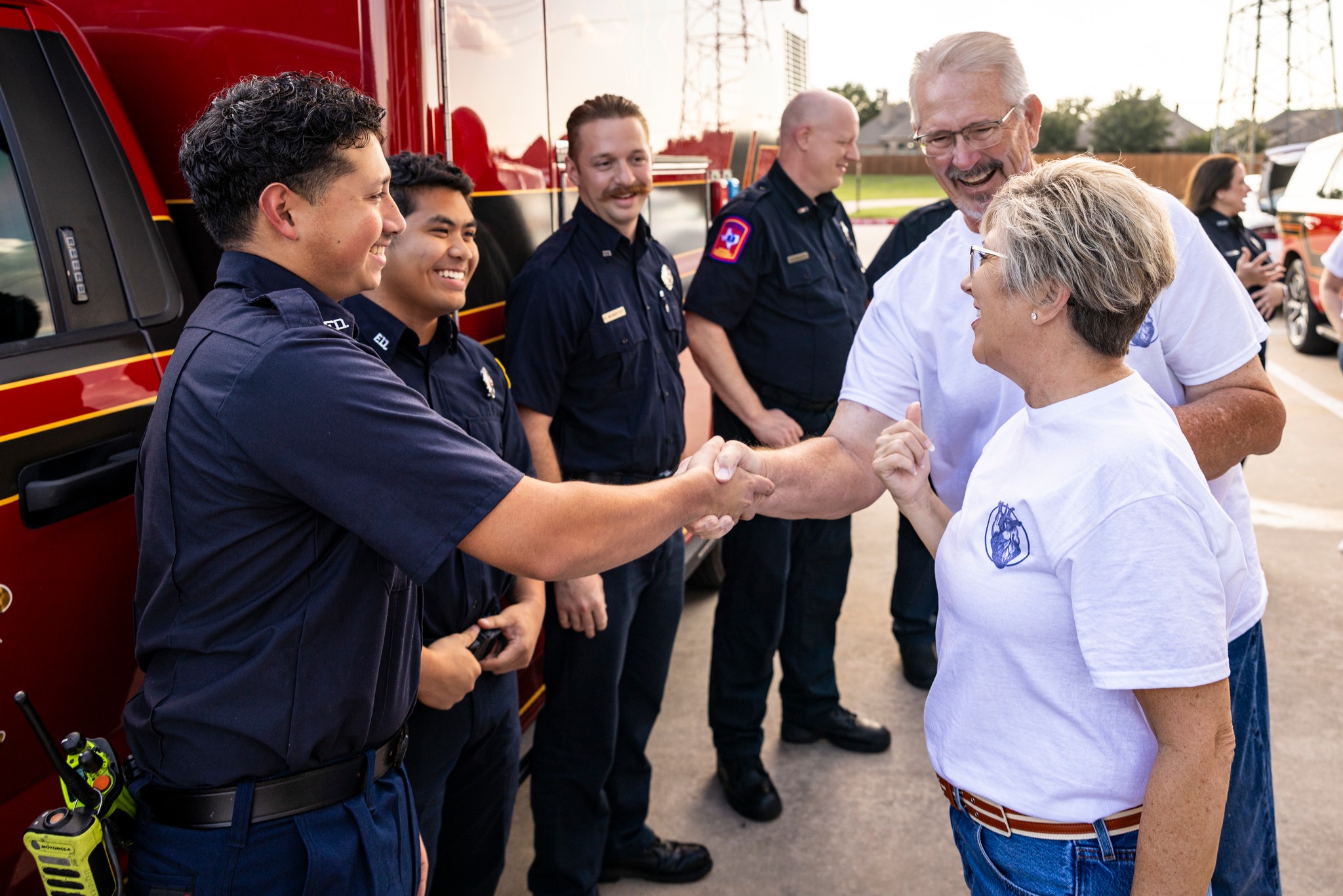 Cypress Woman’s Reunion with Cy-Fair Fire Department Reveals How Quick CPR Saved Her Life