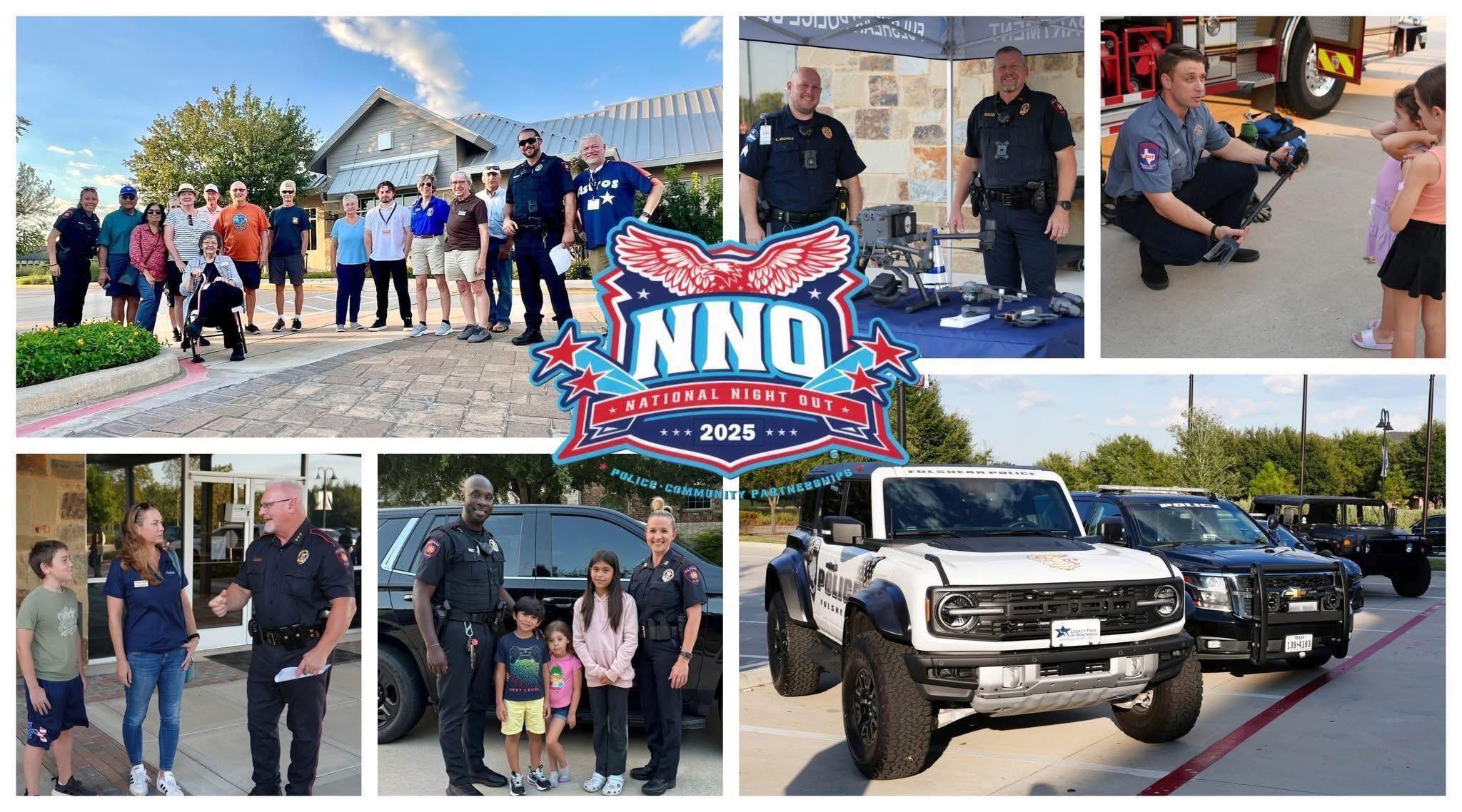 Fulshear Gears Up for National Night Out 2025 with Police Meet-and-Greets, Block Parties, and Community Fun