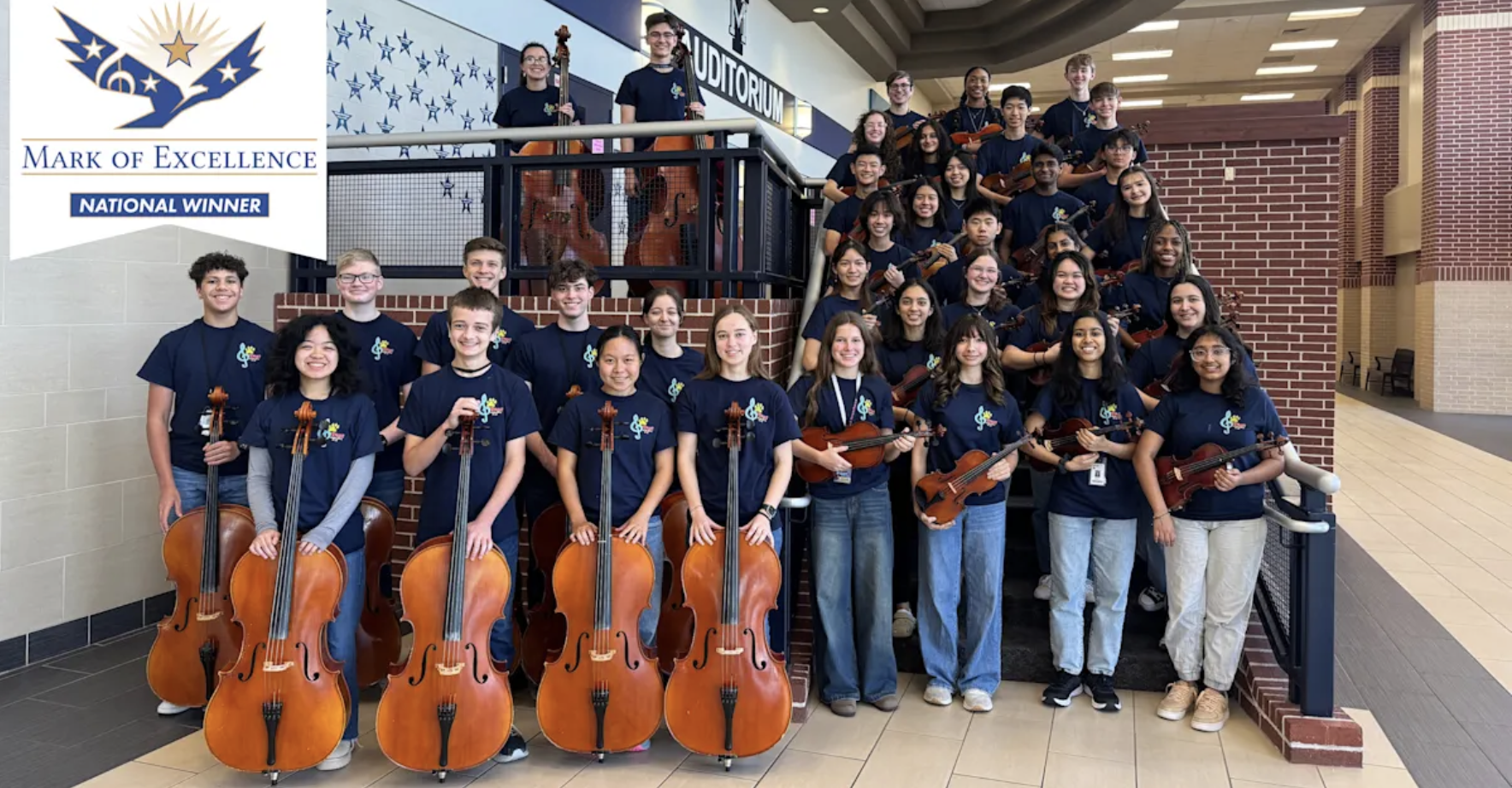 Tomball Memorial High School Chamber Orchestra Wins National Honors in 2025 Mark of Excellence Competition
