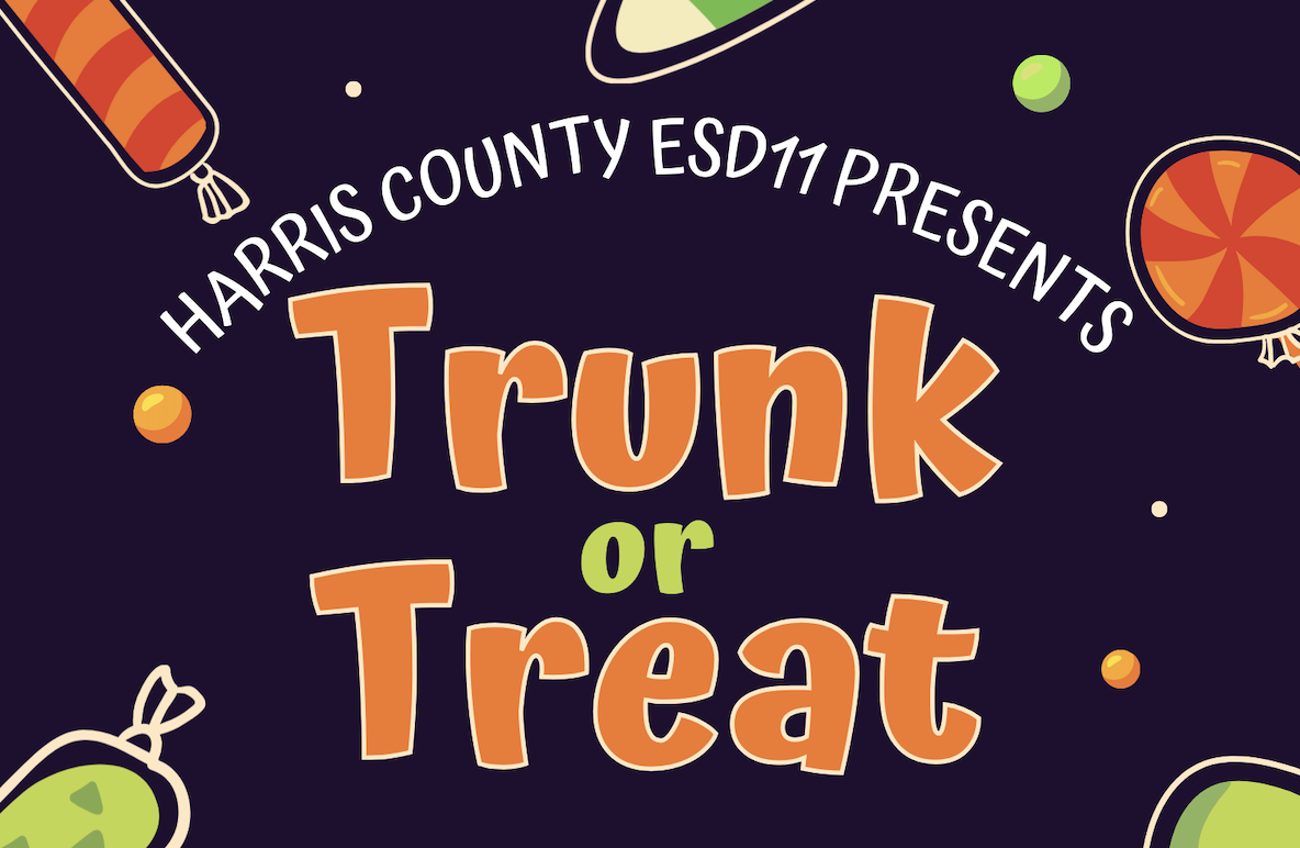 Champions Park Families Invited to Trunk or Treat Hosted by Harris County ESD 11