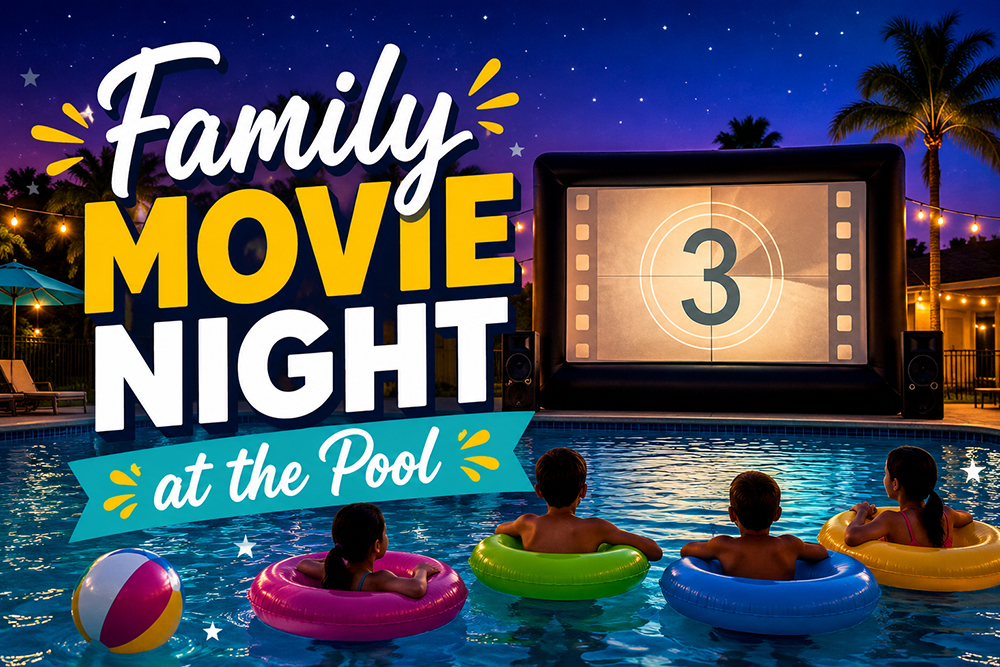 Family Movie Nights Return to Mason Creek Pool This Summer, Giving Nottingham Country Families a Fun Way to Cool Off