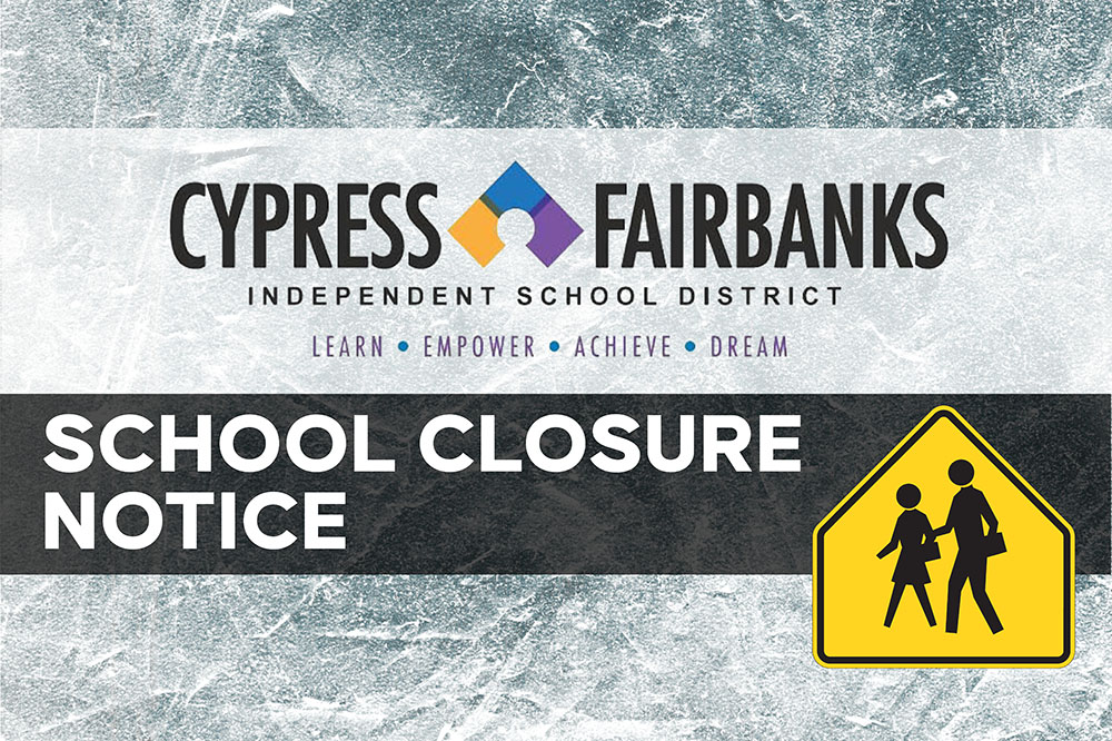 CFISD Cancels Classes for Monday, Jan. 26 Amid Dangerous Winter Weather Threat
