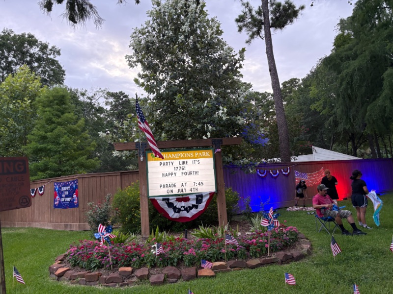 Champions Park Fourth of July 15