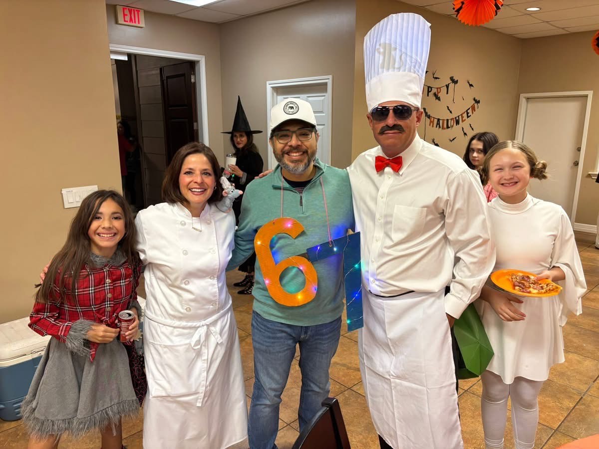 Neighbors Enjoy Halloween Parade and Pizza Party