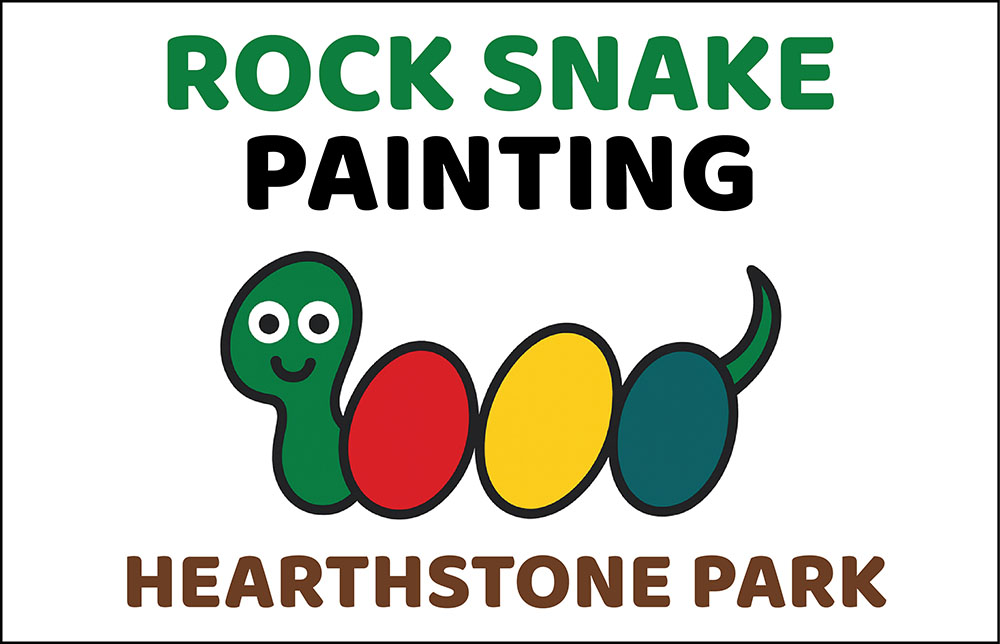 Hearthstone Rock Snake Painting Event to Bring Colorful Community Fun to Bob Allen Park
