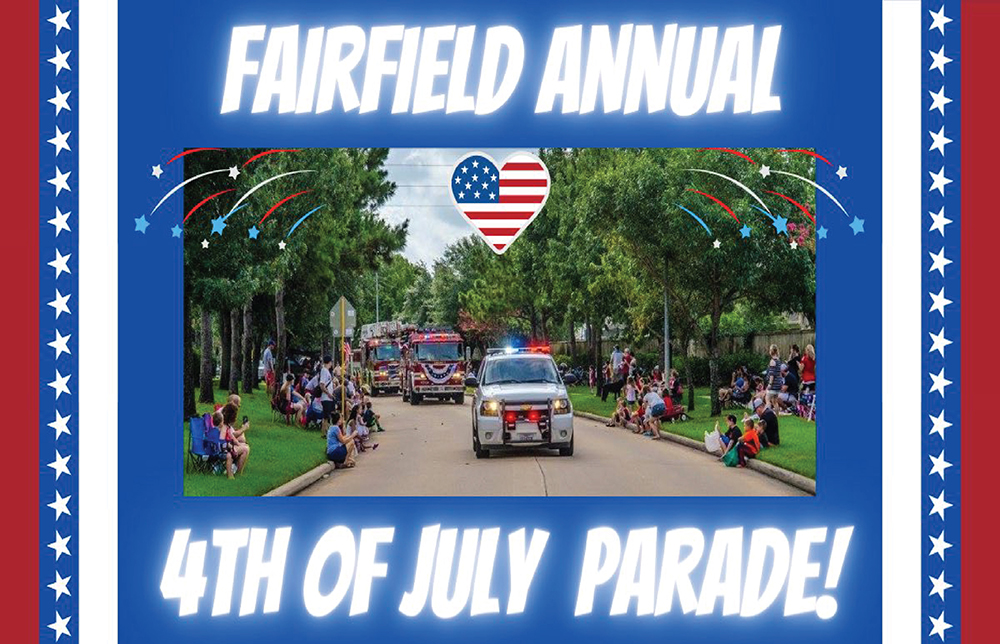 Fairfield's Inwood Park Residents Invited to Annual 4th of July Parade Kicking Off at Ault Elementary
