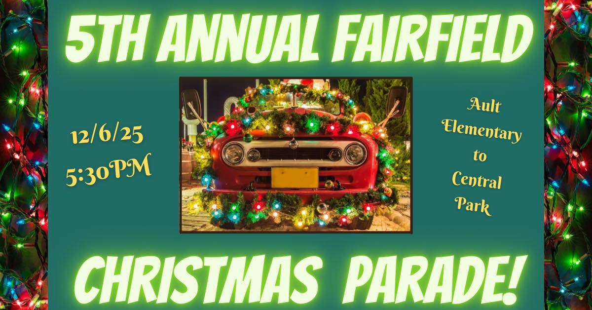 Fairfield Lighted Christmas Parade to Spark Holiday Joy December 6